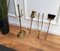Italian Brass Fireplace Tool Set with Stand, 1980s, Set of 4 7