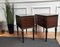 Mid-Century Italian Art Deco Nightstands in Walnut & Fruitwood, 1960s, Set of 2, Image 6