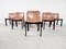 Vintage Leather Dining Chairs, 1960s, Set of 6 4