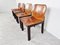 Vintage Esszimmerstühle aus Leder, 1960er, 2er Set 5
