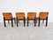 Vintage Esszimmerstühle aus Leder, 1960er, 2er Set 10