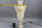 Neoclassical Style Alabaster Amphora-Shaped Table Lamp, 1930s 18