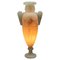 Neoclassical Style Alabaster Amphora-Shaped Table Lamp, 1930s 2