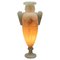 Neoclassical Style Alabaster Amphora-Shaped Table Lamp, 1930s, Image 2