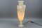 Neoclassical Style Alabaster Amphora-Shaped Table Lamp, 1930s, Image 4
