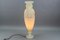 Lámpara de mesa estilo neoclásico en forma de ánfora de alabastro, años 30, Imagen 6