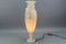 Neoclassical Style Alabaster Amphora-Shaped Table Lamp, 1930s, Image 5