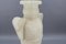 Neoclassical Style Alabaster Amphora-Shaped Table Lamp, 1930s, Image 13