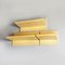 Modern Italian Yellowed Plastic Wall Shelves attributed to Marcello Siard for Kartell 1970s, Set of 3 4