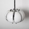 Mid-Century Italian White Methacrylate Chandelier with Eight Lights, 1970s, Image 16