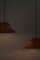 Lampade a sospensione Mid-Century moderne in pino, Svezia, anni '60, set di 2, Immagine 7