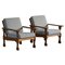 Danish Modern Lounge Chairs by Henning Kjærnulf, 1960s, Set of 2 1