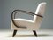 White H-227 Armchairs by Henry Halabala 3