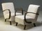 White H-227 Armchairs by Henry Halabala 5