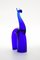 Llama azul de Miloslav Janků para Zelezny Brod Glassworks, años 70, Imagen 2