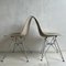 Light Taupe Eiffel DSR Chairs from Eames, Set of 2 13