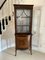 Antique Edwardian Mahogany Display Cabinet, 1900s 1