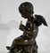 Angel with Flute, Late 19th Century, Bronze & Marble 17