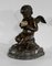 Angel with Flute, Late 19th Century, Bronze & Marble 3