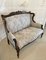 Antique Victorian Carved Mahogany Sofa, 1880s, Image 4