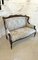 Antique Victorian Carved Mahogany Sofa, 1880s 2