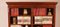 19th Century Mahogany Open Bookcase, Image 3