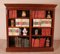 19th Century Mahogany Open Bookcase 2