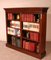 19th Century Mahogany Open Bookcase 7