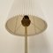 Lampada da terra Mid-Century nera, dorata e bianca, Danimarca, 1962, Immagine 7