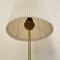 Mid-Century Danish Floor Lamp in Black, Gold and White attributed to Le Klint, 1962 7