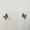 Mid-Century French Brass Wall Lights in the style of Maison Lunel, 1954, Set of 2 9