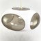 Mid-Century White UFO Ceiling Lamp in the style of Luigi Colani for Massive, Belgium, 1970s 4