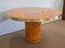 Thuya and Gilt Metal Round Table, 1980, Image 2