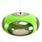 Lampada da soffitto UFO Mid-Century verde nello stile di Luigi Colani per Massive, Belgio, anni '70, Immagine 9