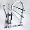 Art Deco Bauhaus Chrome Wall Rack, 1930s 3