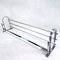 Art Deco Bauhaus Chrome Wall Rack, 1930s 1