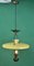 Vintage Yellow Pendant Lamp, 1970s, Image 1