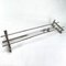 Art Deco Bauhaus Nickel Wall Rack, 1930s, Image 4