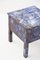 Blue Rustic Stools, 1890s, Set of 2, Image 5