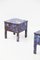 Blue Rustic Stools, 1890s, Set of 2, Image 15