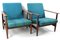 Fauteuils en Teck, Danemark, 1960s, Set de 2 7