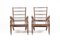 19th Century English Beech Armchairs, Set of 2 3