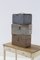 Wooden Rustic Boxes, 1920s, Set of 3, Image 1