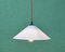 White Opaline Pendant Lamp, 1920s 8