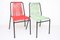 Spaghetti Chairs by Rigolsan, Rigoldi Garten-Heim, Vienna, 1950s, Set of 2 1