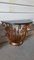 Steel and Granite Console Tables with Ferns, Set of 2, Image 11