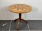 Vintage Marquetry Tripod Table, 1950s 1