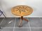 Vintage Marquetry Tripod Table, 1950s, Image 7