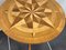 Vintage Marquetry Tripod Table, 1950s, Image 9