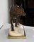 C. Valton, Wolf Walking in the Snow, Late 1800s, Bronze & Marble 11